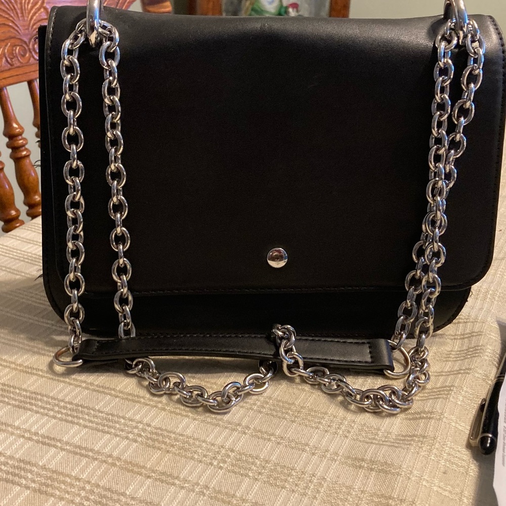 Beautiful black evening purse,